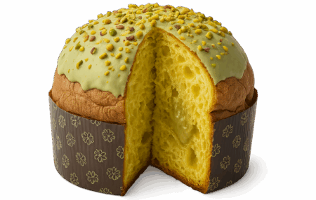 PANETTONE ARTIGIANALE  AL PISTACCHIO | 1 Kg
